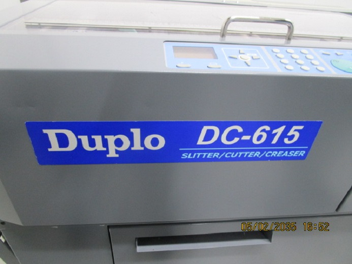 FINISHER FÜR DIGITALEN FARBDRUCK DUPLO DC-615 PRO (schlitzen / schneiden / falzen) - Printing machinery: picture 4 FINISHER FÜR DIGITALEN FARBDRUCK DUPLO DC-615 PRO (schlitzen / schneiden / falzen) - Printing machinery: picture 4