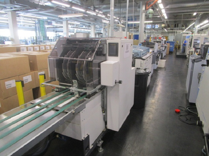 HUNKELER WEITERVERARBEITUNGSSTRASSE (Abwicklung, Stanzen, Wenden, Aufwicklung) - Printing machinery: picture 2 HUNKELER WEITERVERARBEITUNGSSTRASSE (Abwicklung, Stanzen, Wenden, Aufwicklung) - Printing machinery: picture 2
