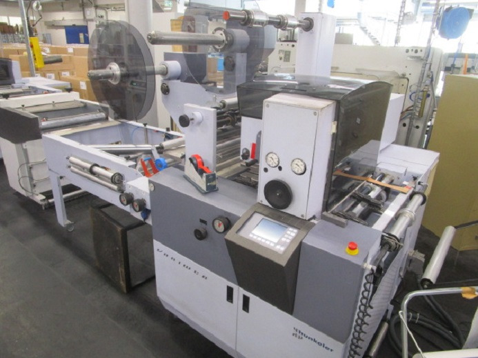 HUNKELER WEITERVERARBEITUNGSSTRASSE (Abwicklung, Stanzen, Wenden, Aufwicklung) - Printing machinery: picture 3 HUNKELER WEITERVERARBEITUNGSSTRASSE (Abwicklung, Stanzen, Wenden, Aufwicklung) - Printing machinery: picture 3