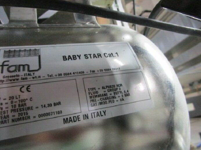 Printing machinery KOMPRESSOR BABY STAR Cat.1 MIT OSMOSEVORRICHTUNG & TANK: picture 6