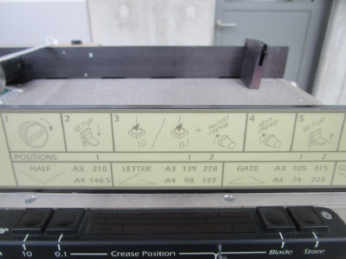 Printing machinery RILLMASCHINE MORGANA AUTOCREASER 708202: picture 9