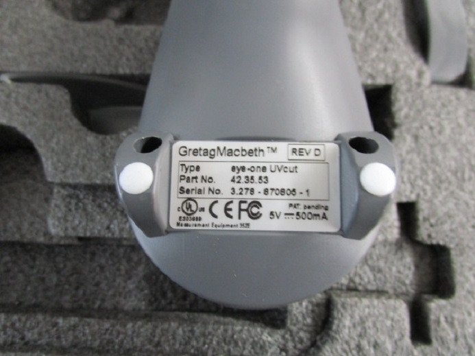 SPEKTRALFOTOMETER EFI ES 1000 (eye-one UVcut) - Printing machinery: picture 5 SPEKTRALFOTOMETER EFI ES 1000 (eye-one UVcut) - Printing machinery: picture 5