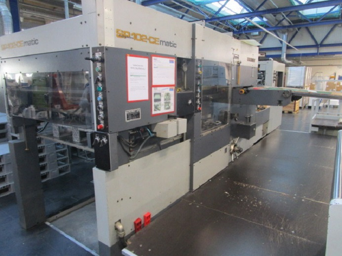 STANZMASCHINE BOBST AUTOPLATINE SP 102-CE - Printing machinery: picture 1 STANZMASCHINE BOBST AUTOPLATINE SP 102-CE - Printing machinery: picture 1