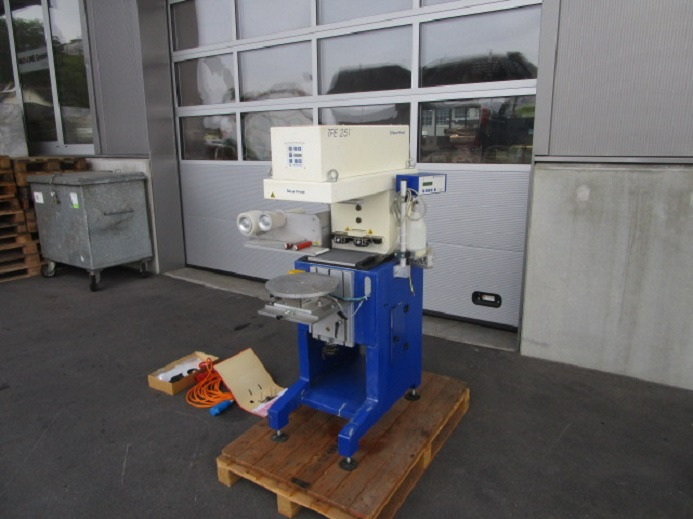 TECA-PRINT TPE 251 TAMPONDRUCKMASCHINE MIT WECHSELSTELLER - Printing machinery: picture 2 TECA-PRINT TPE 251 TAMPONDRUCKMASCHINE MIT WECHSELSTELLER - Printing machinery: picture 2