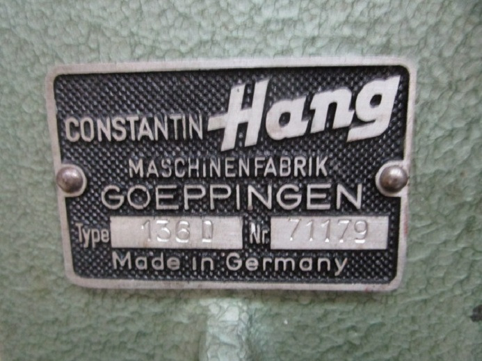ZWEISPINDELBOHRMASCHINE HANG 136 D - Printing machinery: picture 4 ZWEISPINDELBOHRMASCHINE HANG 136 D - Printing machinery: picture 4