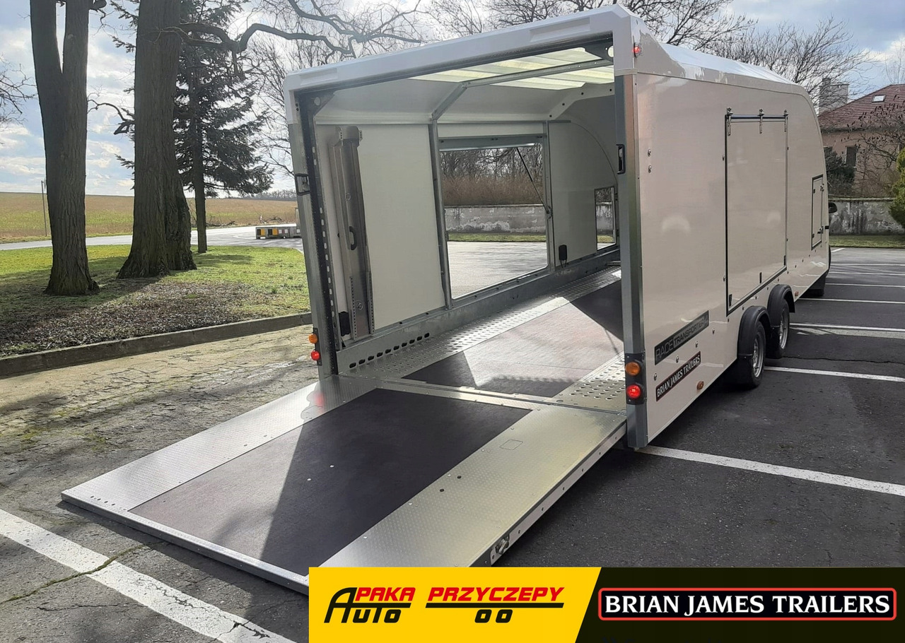 LAWETA ZAMKNIĘTA BJT RACE TRANSPORTER 4 - U NAS KOLOR CZARNY OD RĘKI / BJT RACE TRANSPORTER 4 CLOSED TRAILER - AVAILABLE IN BLACK NOW - Autotransporter trailer: picture 5 LAWETA ZAMKNIĘTA BJT RACE TRANSPORTER 4 - U NAS KOLOR CZARNY OD RĘKI / BJT RACE TRANSPORTER 4 CLOSED TRAILER - AVAILABLE IN BLACK NOW - Autotransporter trailer: picture 5