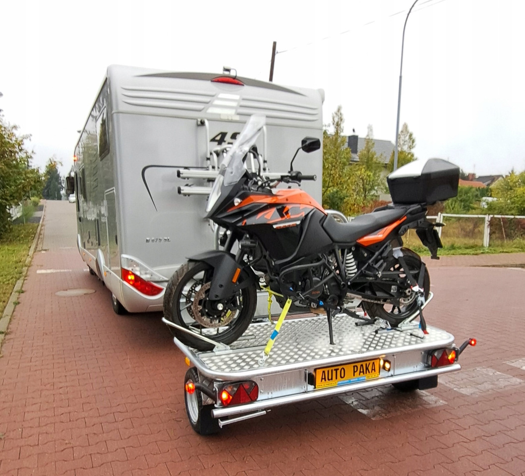 PRZYCZEPA DO POD MOTOCYKL / SKUTER, DMC 750 KG / MOTORCYCLE / SCOOTER TRAILER, DMC 750 KG - Motorcycle trailer: picture 2 PRZYCZEPA DO POD MOTOCYKL / SKUTER, DMC 750 KG / MOTORCYCLE / SCOOTER TRAILER, DMC 750 KG - Motorcycle trailer: picture 2