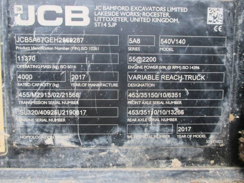 Telescopic handler JCB 540-140: picture 11
