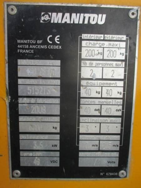 Articulated boom Manitou 150 AET JC: picture 14