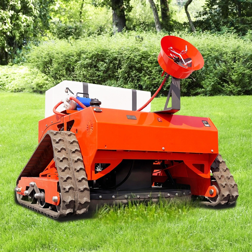 LEZUM LD1000 Multi-function remote control lawn mower Track crawler gasoline gas All-terrain Agricultural Sprayers Pesticide spraying lawn mower for sale - Garden mower: picture 5 LEZUM LD1000 Multi-function remote control lawn mower Track crawler gasoline gas All-terrain Agricultural Sprayers Pesticide spraying lawn mower for sale - Garden mower: picture 5