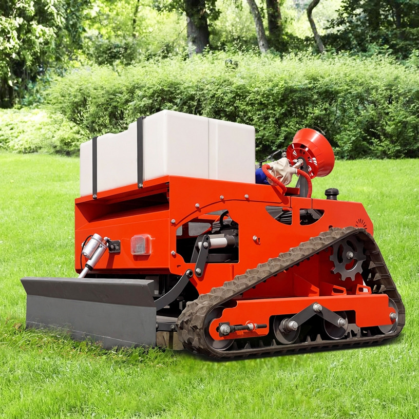 LEZUM LD1000 Electric Remote Control Multi-Function Lawn Mower All-Terrain Agricultural Sprayers Pesticide Spraying Mower Gas Gasoline Track Crawler Lawn Mower - Mower: picture 2 LEZUM LD1000 Electric Remote Control Multi-Function Lawn Mower All-Terrain Agricultural Sprayers Pesticide Spraying Mower Gas Gasoline Track Crawler Lawn Mower - Mower: picture 2