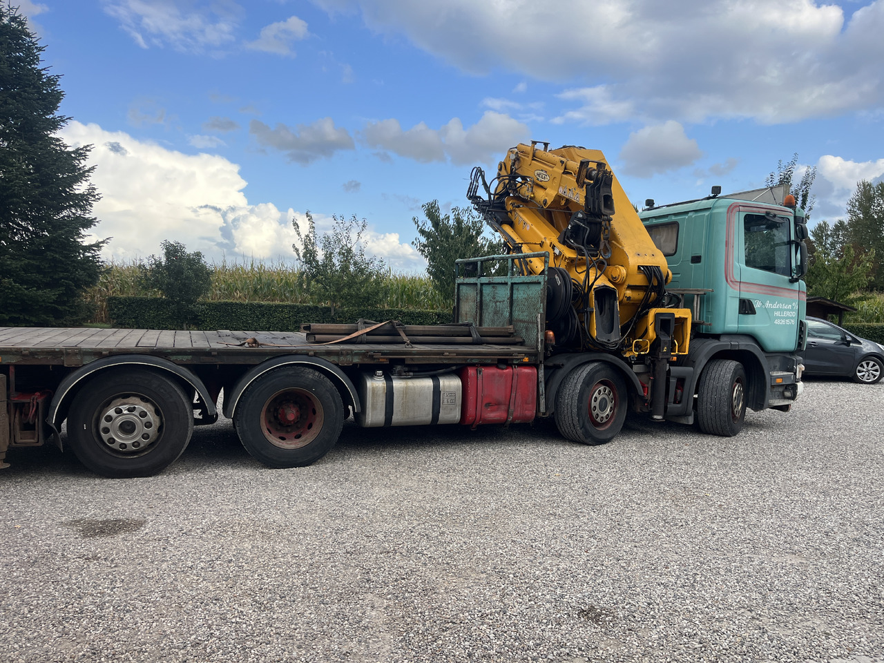 Scania G 124 - Crane truck: picture 5 Scania G 124 - Crane truck: picture 5