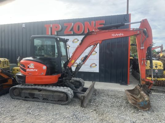 Kubota KX057-4 à 28500 € HT - Mini excavator: picture 1 Kubota KX057-4 à 28500 € HT - Mini excavator: picture 1