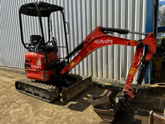 Kubota U17-3 ALPHA - Mini excavator: picture 3 Kubota U17-3 ALPHA - Mini excavator: picture 3