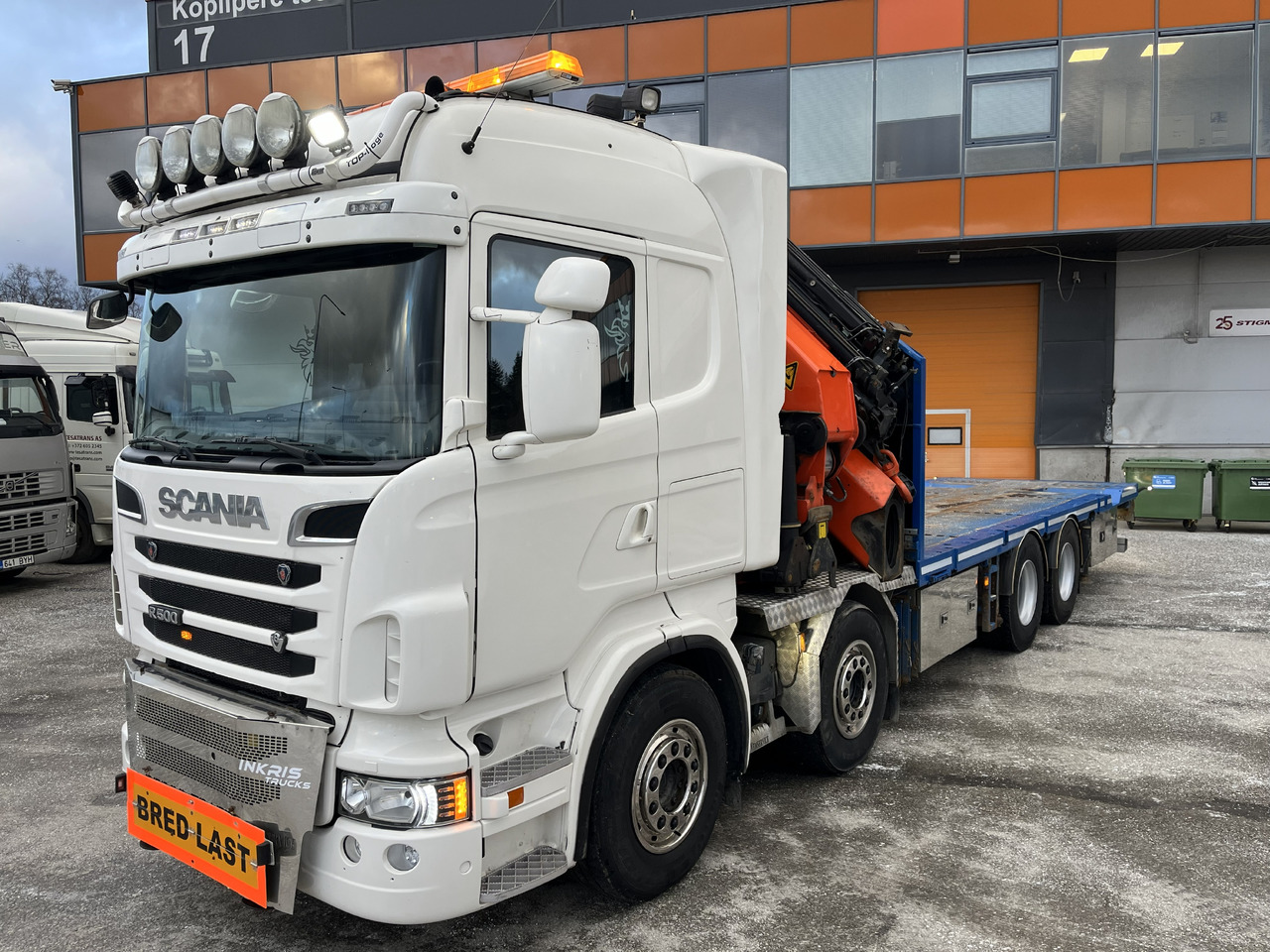 SCANIA R500 8X4 + Crane Palfinger PK65002SH + Jib PJ125 - Crane truck: picture 4 SCANIA R500 8X4 + Crane Palfinger PK65002SH + Jib PJ125 - Crane truck: picture 4