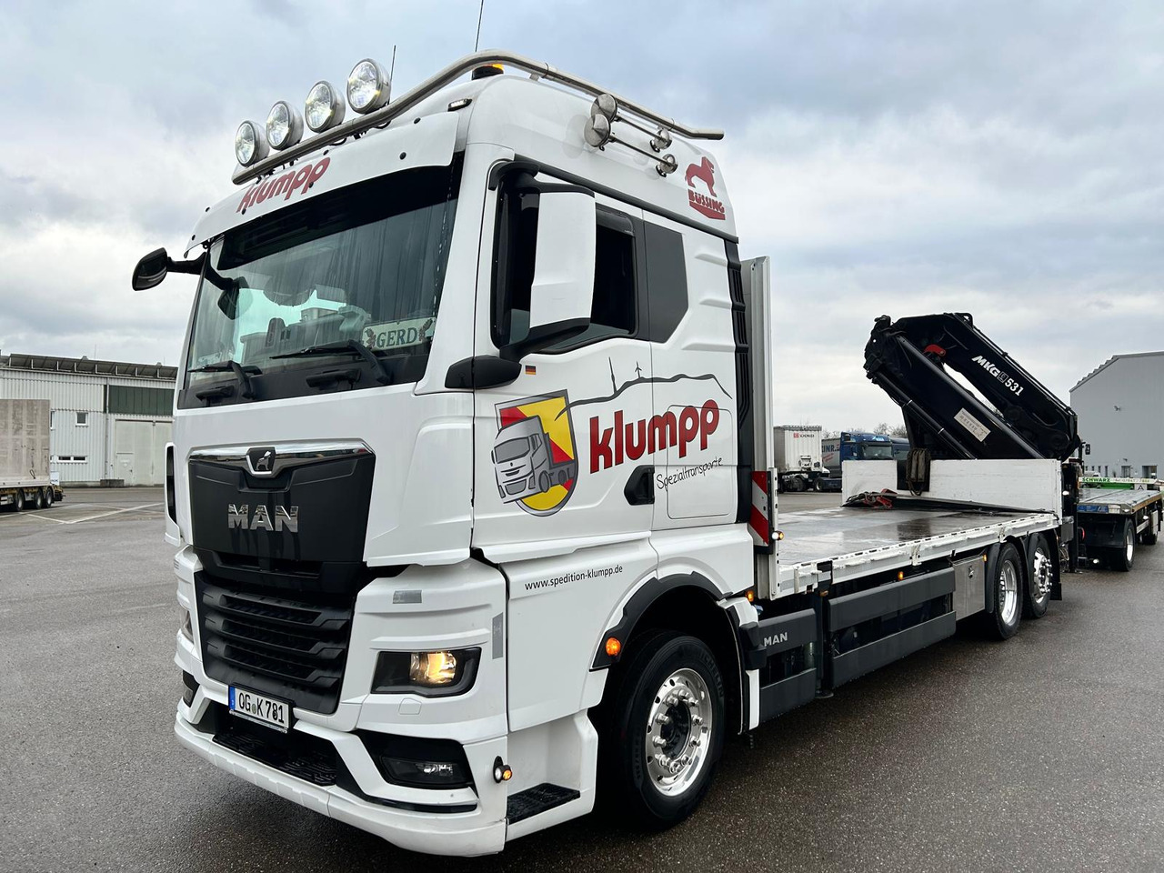 MAN TGX 500 - Dropside/ Flatbed truck: picture 1 MAN TGX 500 - Dropside/ Flatbed truck: picture 1