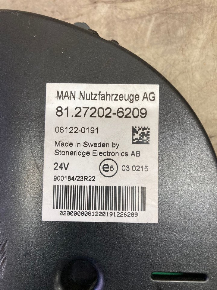 MAN MAN Lions City Kombiinstrument 81.272026209 81272026209  - Electrical system for Bus: picture 2 MAN MAN Lions City Kombiinstrument 81.272026209 81272026209  - Electrical system for Bus: picture 2