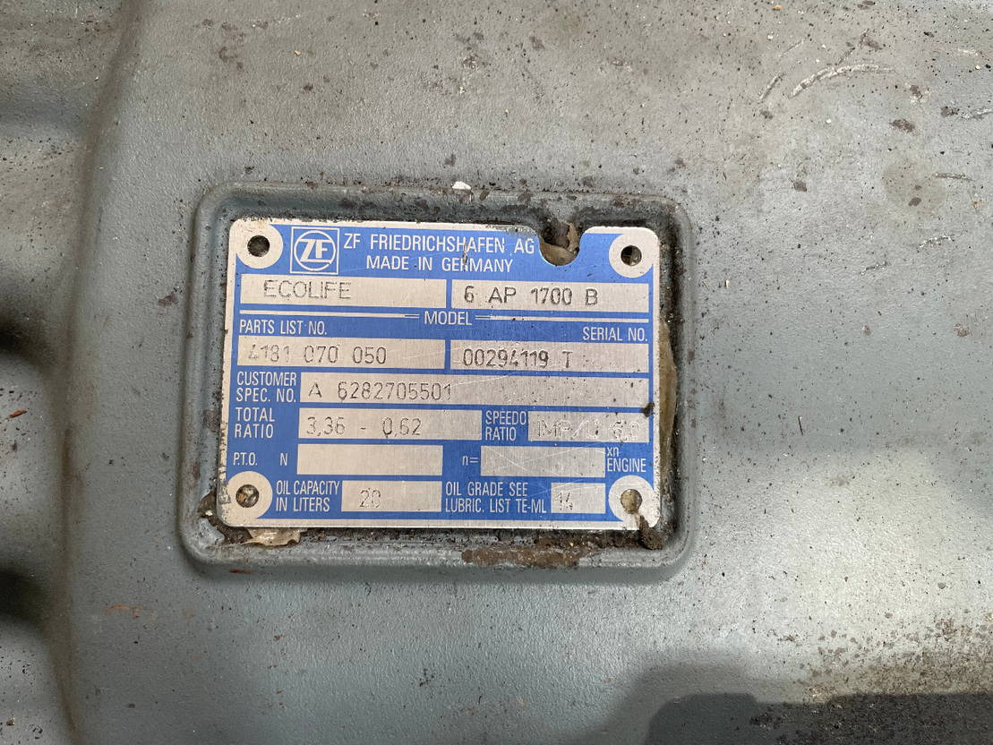 Mercedes-Benz Getriebe ZF 6 AP 1700 B Ecolife 4181070050 6AP1700B Citaro Mercede - Transmission for Bus: picture 4 Mercedes-Benz Getriebe ZF 6 AP 1700 B Ecolife 4181070050 6AP1700B Citaro Mercede - Transmission for Bus: picture 4