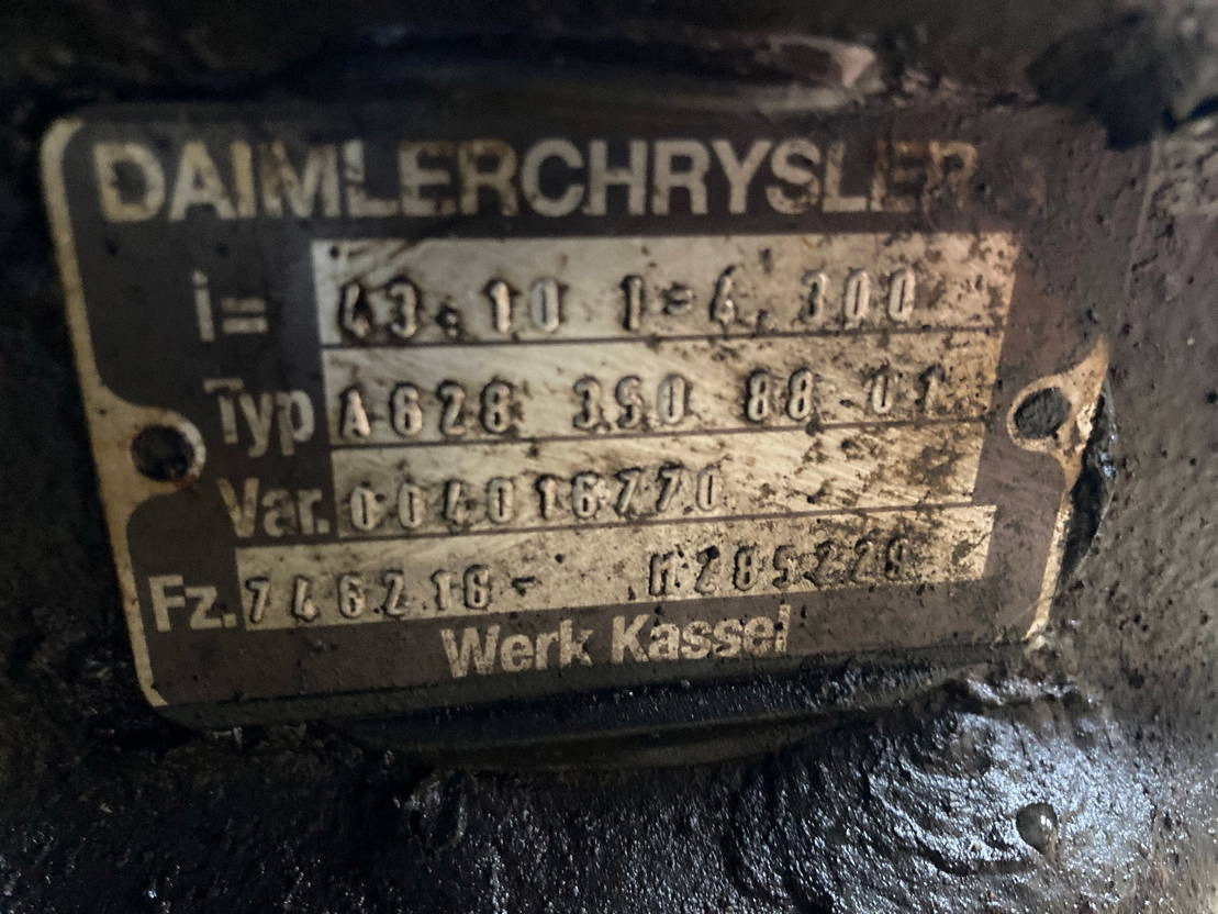Mercedes-Benz Hinterachse Citaro LE 746218 A6283508801 HO6 Mercedes HO 6 - Rear axle for Bus: picture 1 Mercedes-Benz Hinterachse Citaro LE 746218 A6283508801 HO6 Mercedes HO 6 - Rear axle for Bus: picture 1