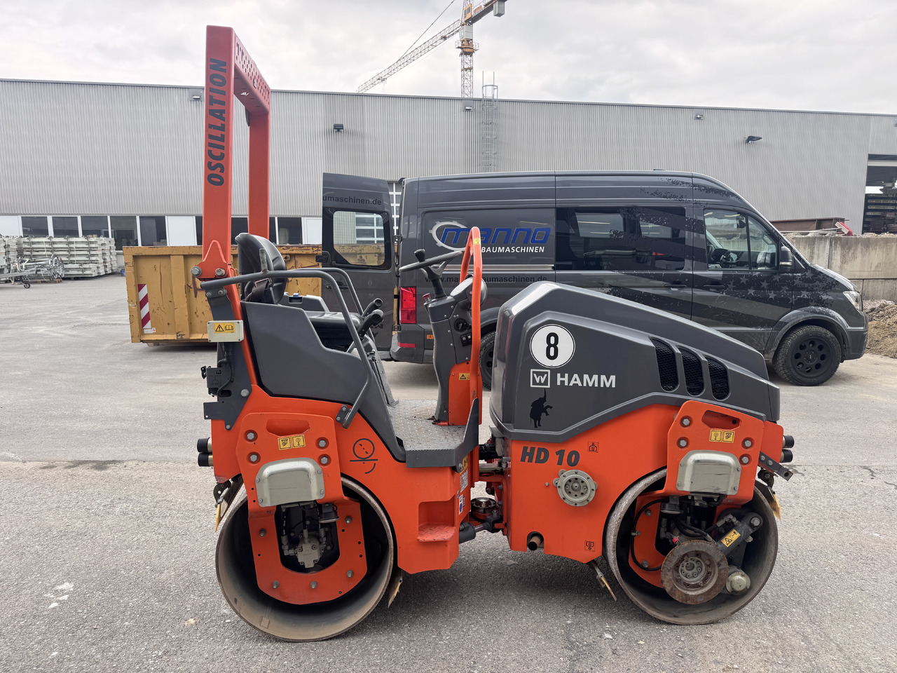 Hamm HD 10 VO - Road roller: picture 3 Hamm HD 10 VO - Road roller: picture 3