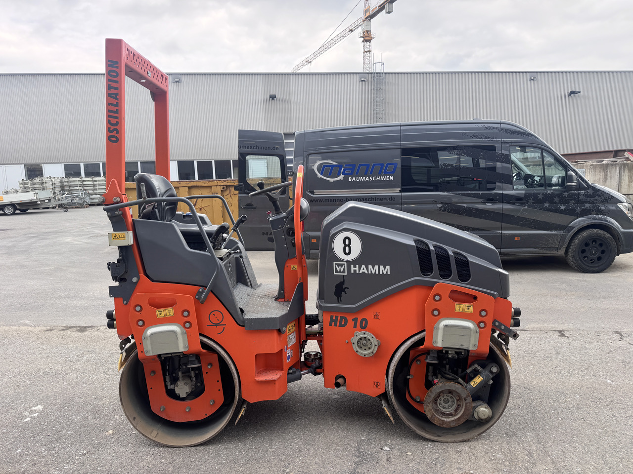 Hamm HD 10 VO - Road roller: picture 2 Hamm HD 10 VO - Road roller: picture 2