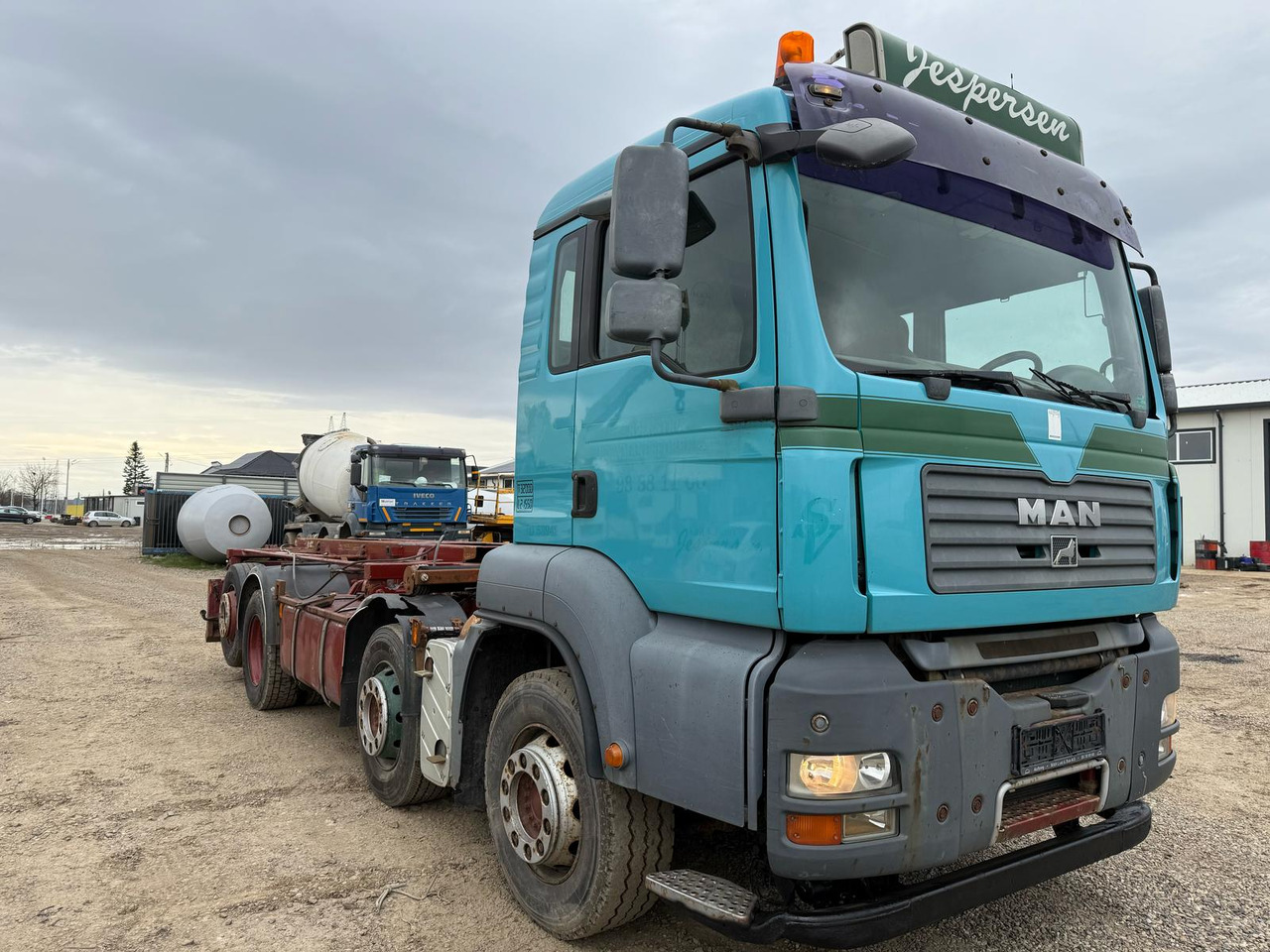 MAN TGA 440 8X2 CAR CHASSIS - Cable system truck: picture 1 MAN TGA 440 8X2 CAR CHASSIS - Cable system truck: picture 1