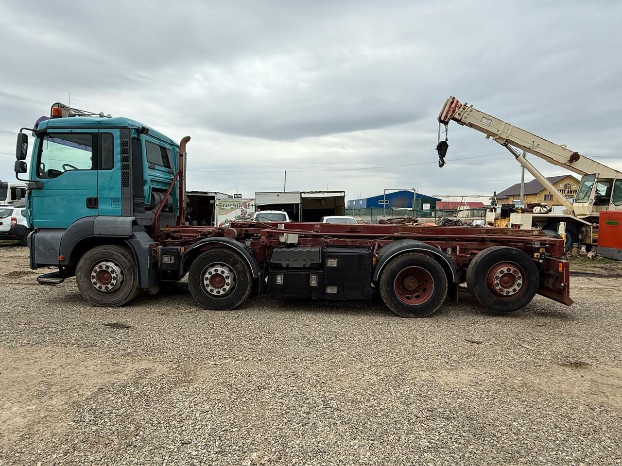 Cable system truck MAN TGA 440 8X2 CAR CHASSIS: picture 8 Cable system truck MAN TGA 440 8X2 CAR CHASSIS: picture 8