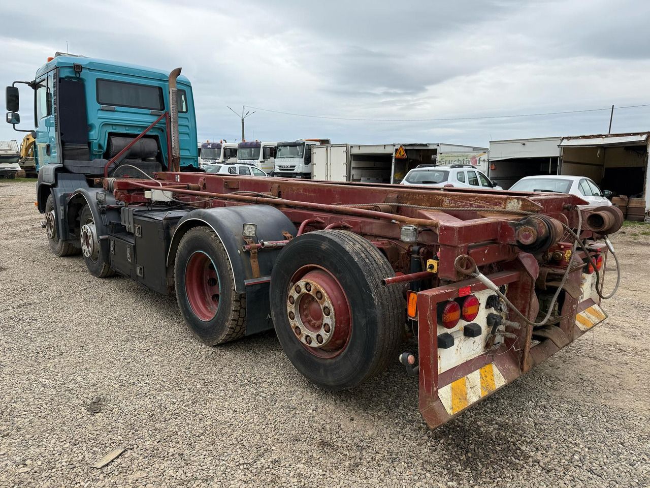 Cable system truck MAN TGA 440 8X2 CAR CHASSIS: picture 11 Cable system truck MAN TGA 440 8X2 CAR CHASSIS: picture 11