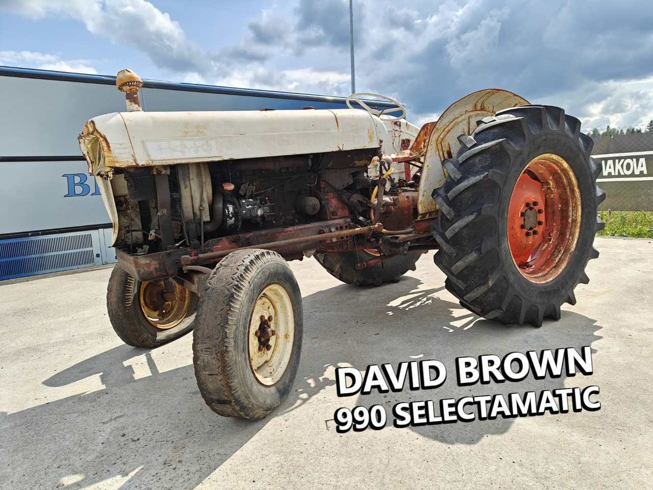 DAVID BROWN 990 Selectamatic - Farm tractor: picture 1 DAVID BROWN 990 Selectamatic - Farm tractor: picture 1