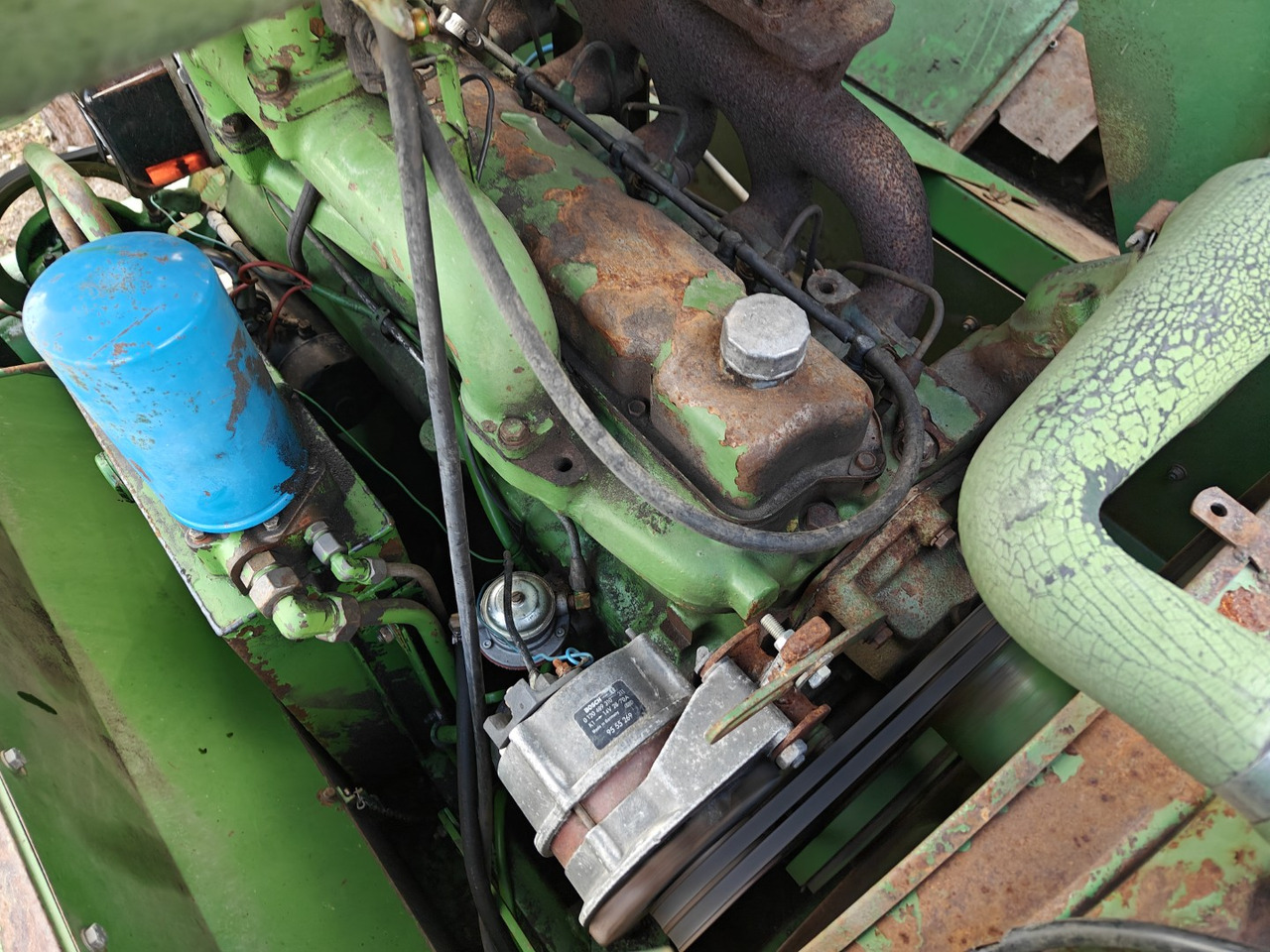 JOHN DEERE 6359 TZ03 moottori - 6-sylinterinen turbo - Harvester attachment: picture 3 JOHN DEERE 6359 TZ03 moottori - 6-sylinterinen turbo - Harvester attachment: picture 3
