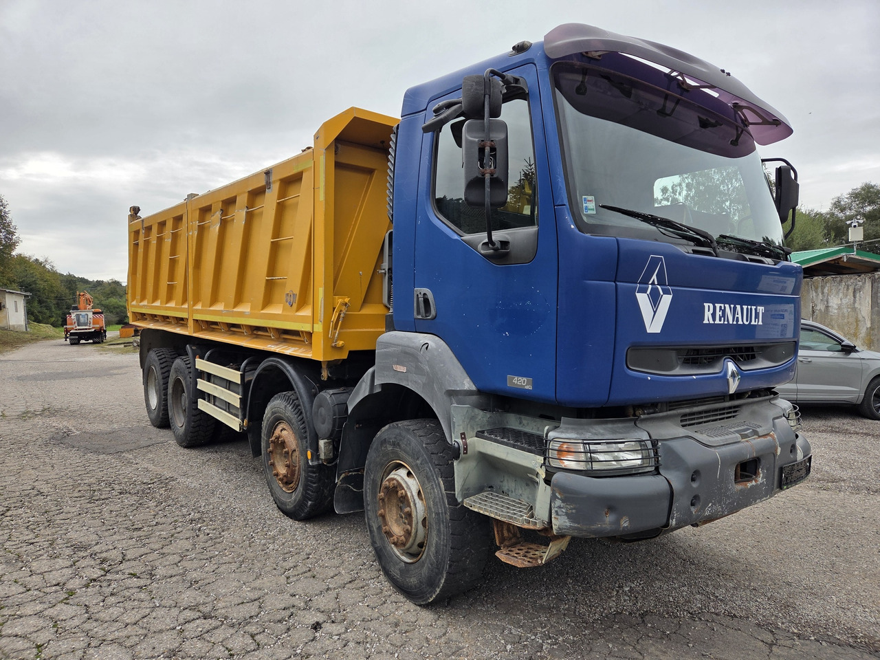RENAULT KERAX 420.40 PR 8X4 3way tipper Bordamtik - Tipper: picture 3 RENAULT KERAX 420.40 PR 8X4 3way tipper Bordamtik - Tipper: picture 3