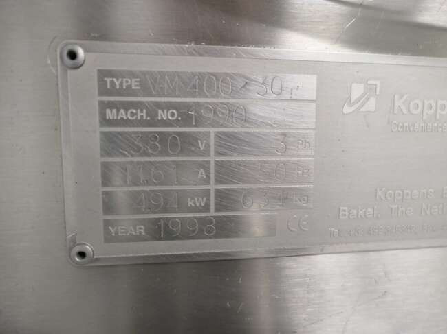 Food processing equipment CFS EasyFormer VM400-30: picture 6