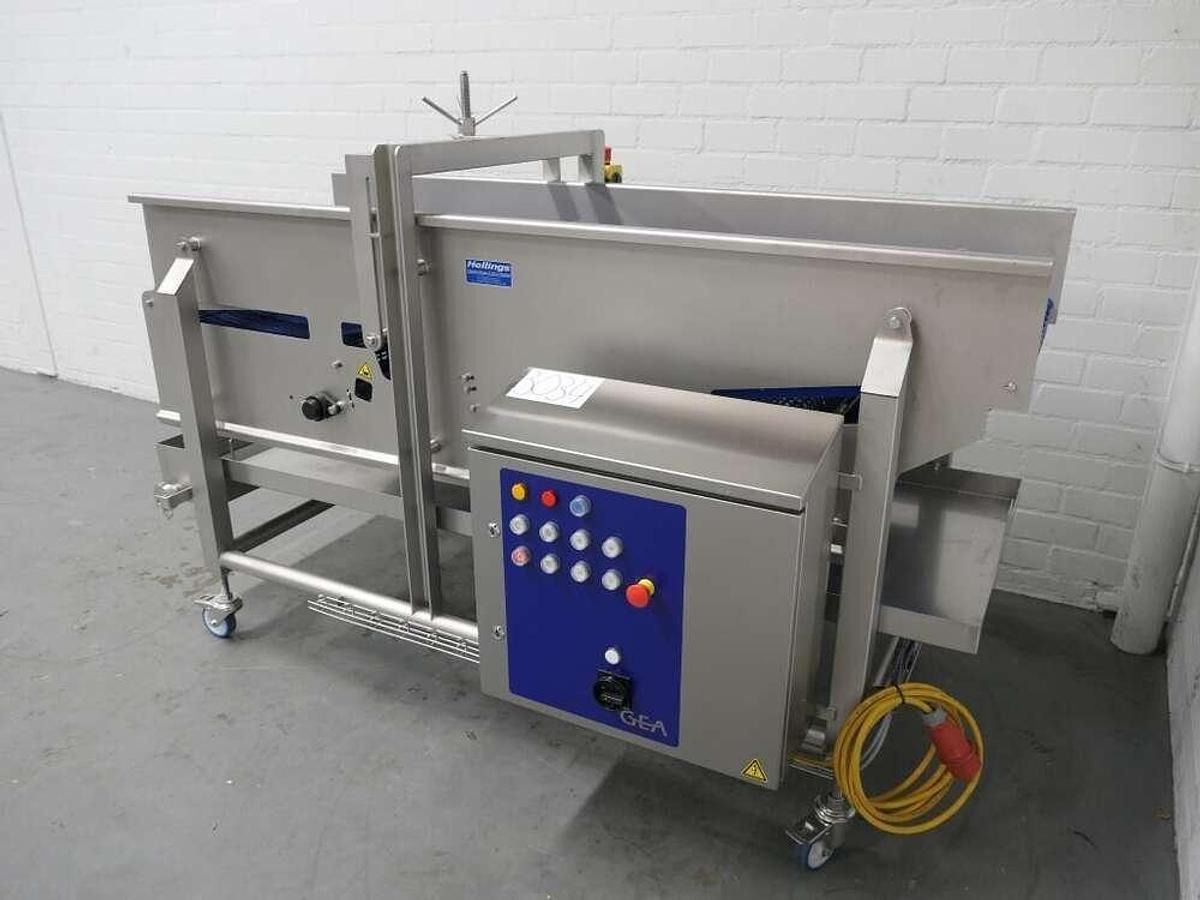 GEA flip-over drip-off conveyor - Meat processing equipment: picture 2 GEA flip-over drip-off conveyor - Meat processing equipment: picture 2