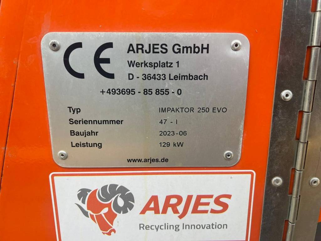 Arjes Impaktor 250 - Industrial waste shredder: picture 2 Arjes Impaktor 250 - Industrial waste shredder: picture 2