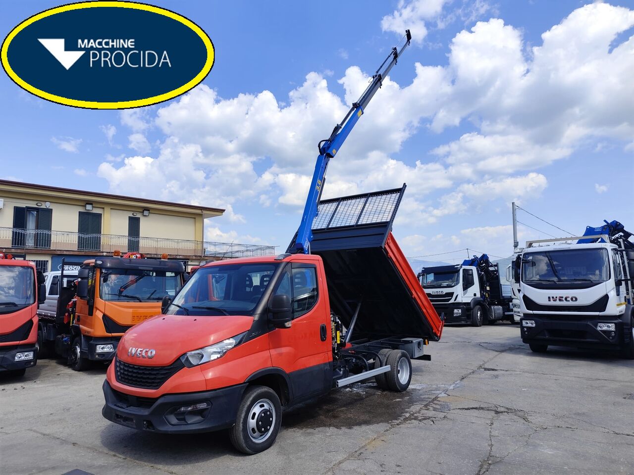 IVECO DAILY 35-120 - Crane truck, Combi van: picture 1 IVECO DAILY 35-120 - Crane truck, Combi van: picture 1
