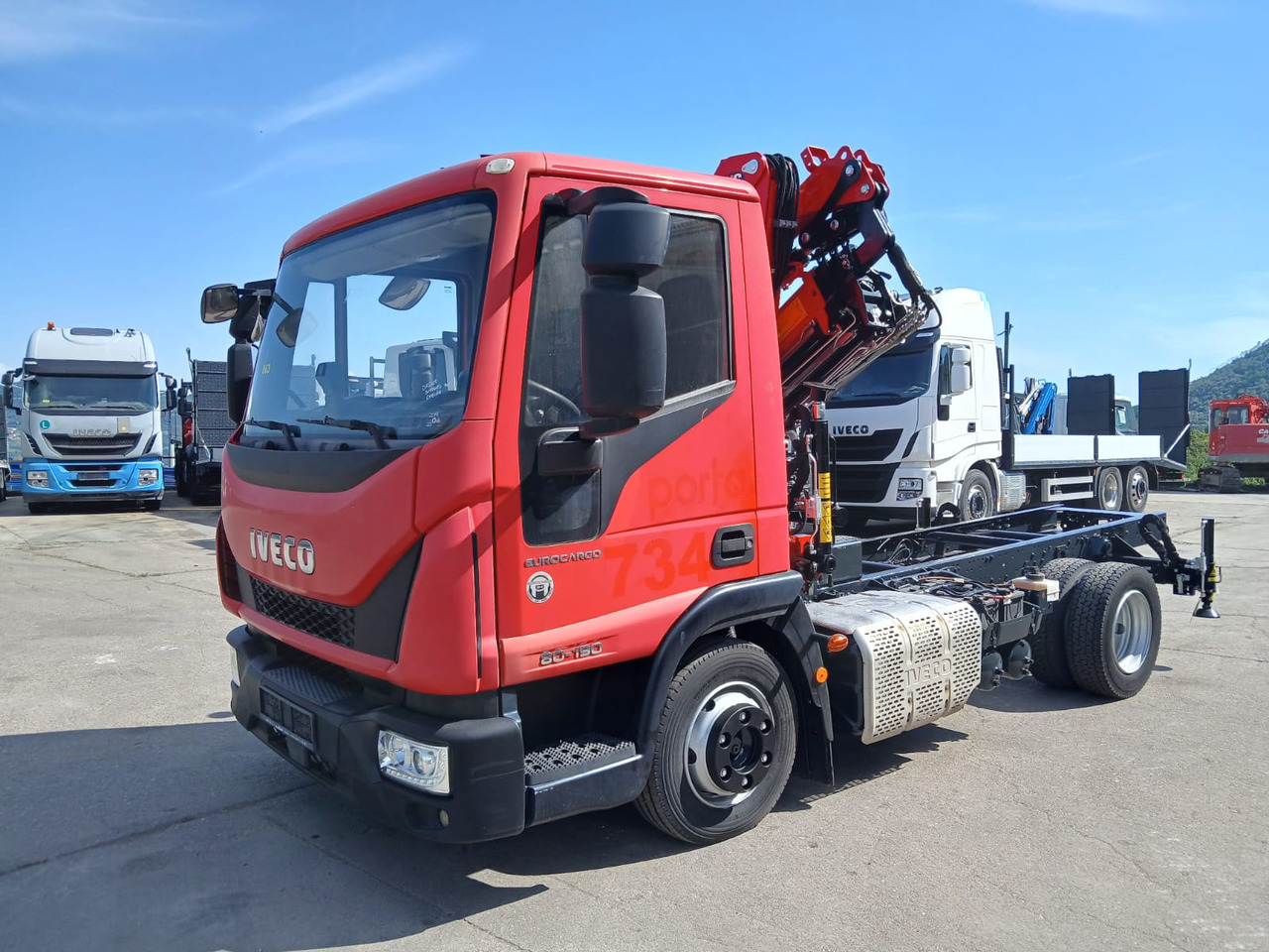 IVECO EUROCARGO 80-190 - Crane truck: picture 1 IVECO EUROCARGO 80-190 - Crane truck: picture 1