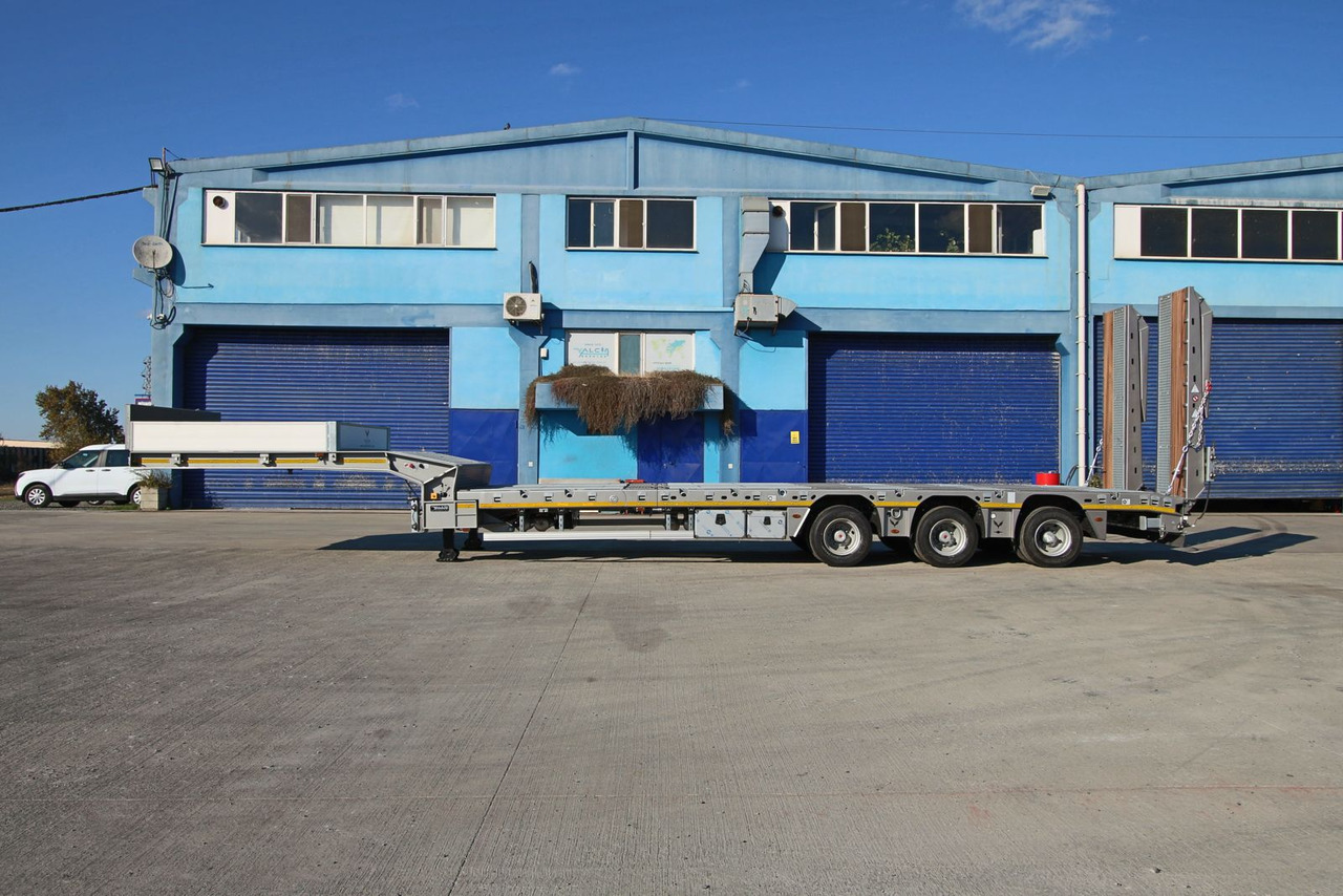 YALCIN 3 ESSIEUX SURBAISSE EXTENSIBLE TABLE ELEVATRICE - Low loader semi-trailer: picture 2 YALCIN 3 ESSIEUX SURBAISSE EXTENSIBLE TABLE ELEVATRICE - Low loader semi-trailer: picture 2