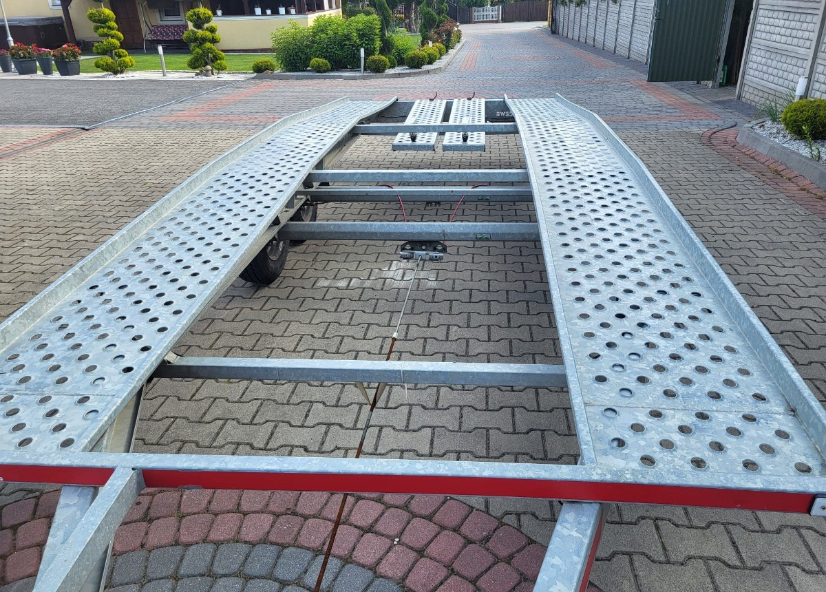 GEWE DMC 270kg długa 5m nowa nie używana Dmc Stan Idealny nowy - Autotransporter trailer: picture 4 GEWE DMC 270kg długa 5m nowa nie używana Dmc Stan Idealny nowy - Autotransporter trailer: picture 4