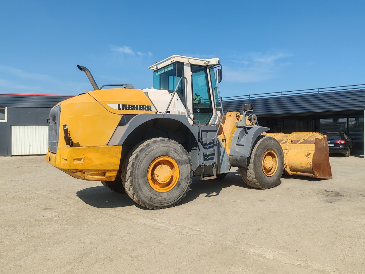 Liebherr 544 Incarcator Frontal Vola - Wheel loader: picture 4 Liebherr 544 Incarcator Frontal Vola - Wheel loader: picture 4