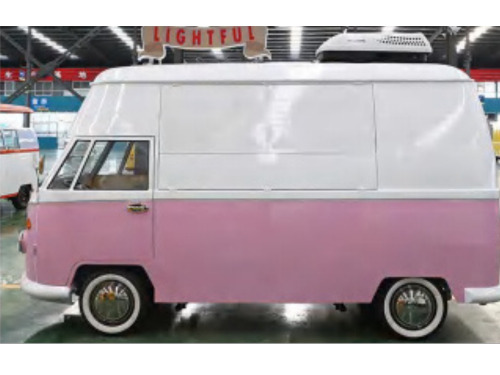 New Vending trailer Deli Star Trailer Retro Minivan HR 4300 Electric - EU standards: picture 6