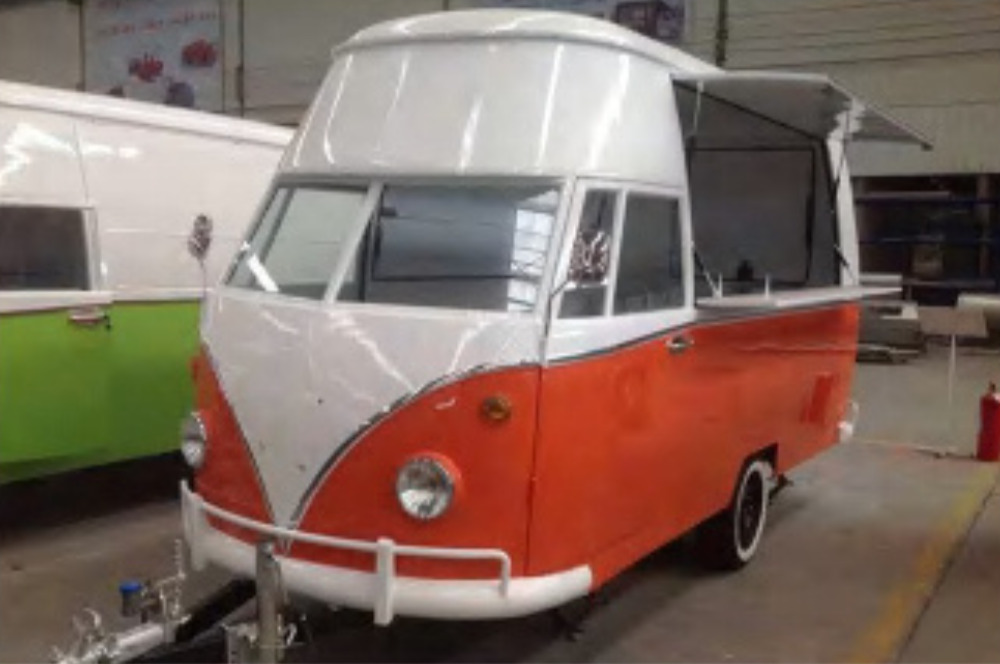 Deli Star Trailer Retro Minivan HR 4300 Towable - EU Standards - Vending trailer: picture 2 Deli Star Trailer Retro Minivan HR 4300 Towable - EU Standards - Vending trailer: picture 2