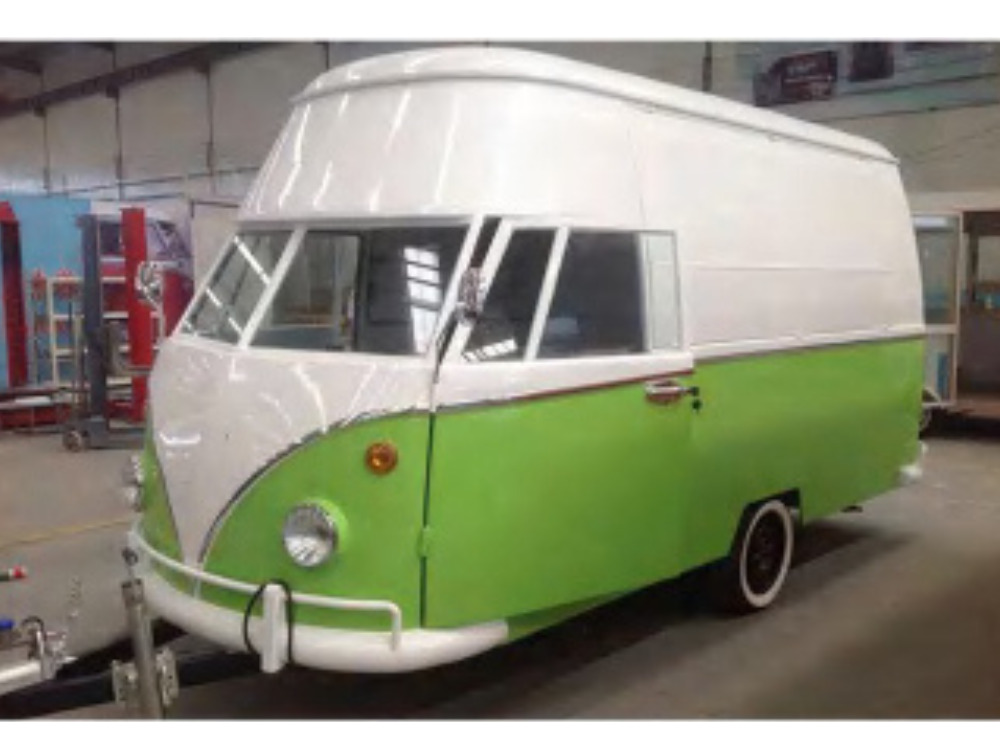 Deli Star Trailer Retro Minivan HR 4300 Towable - EU Standards - Vending trailer: picture 1 Deli Star Trailer Retro Minivan HR 4300 Towable - EU Standards - Vending trailer: picture 1