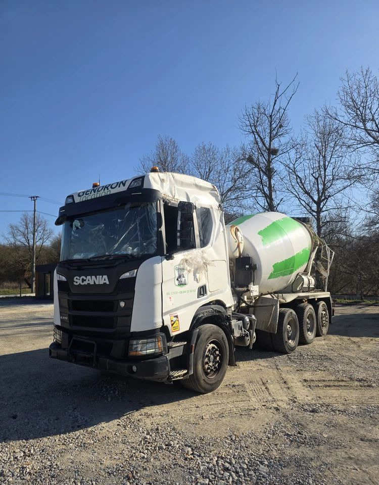 Scania R410 XT - Concrete mixer truck: picture 1 Scania R410 XT - Concrete mixer truck: picture 1
