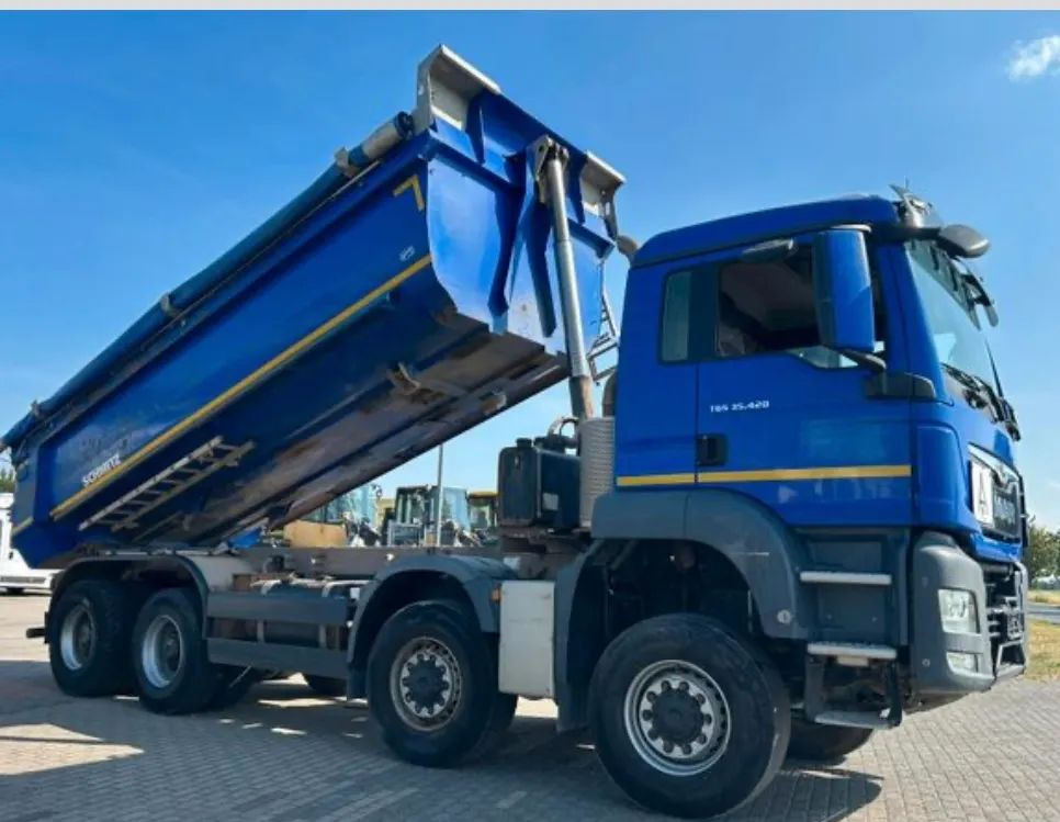 MAN TGS 35.420 WYWROTKA MULDA 8X6 - Tipper: picture 1 MAN TGS 35.420 WYWROTKA MULDA 8X6 - Tipper: picture 1