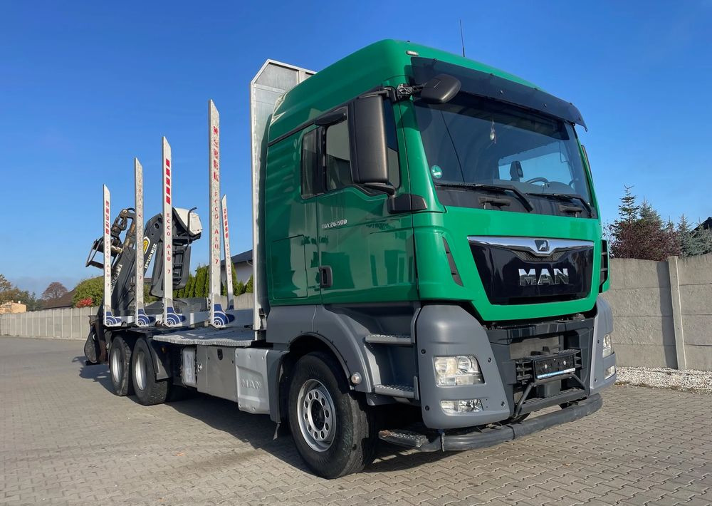 MAN TGX 26.500, 6x4, HDS EPSILOM M12Z, do transportu drewna. - Timber truck, Crane truck: picture 3 MAN TGX 26.500, 6x4, HDS EPSILOM M12Z, do transportu drewna. - Timber truck, Crane truck: picture 3