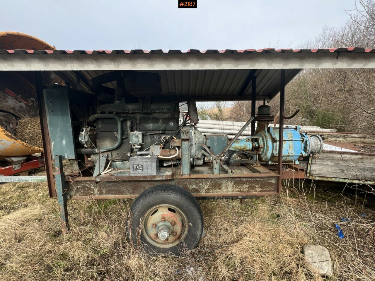Diesel powered water pump Scania Vabis - Sprayer: picture 4 Diesel powered water pump Scania Vabis - Sprayer: picture 4