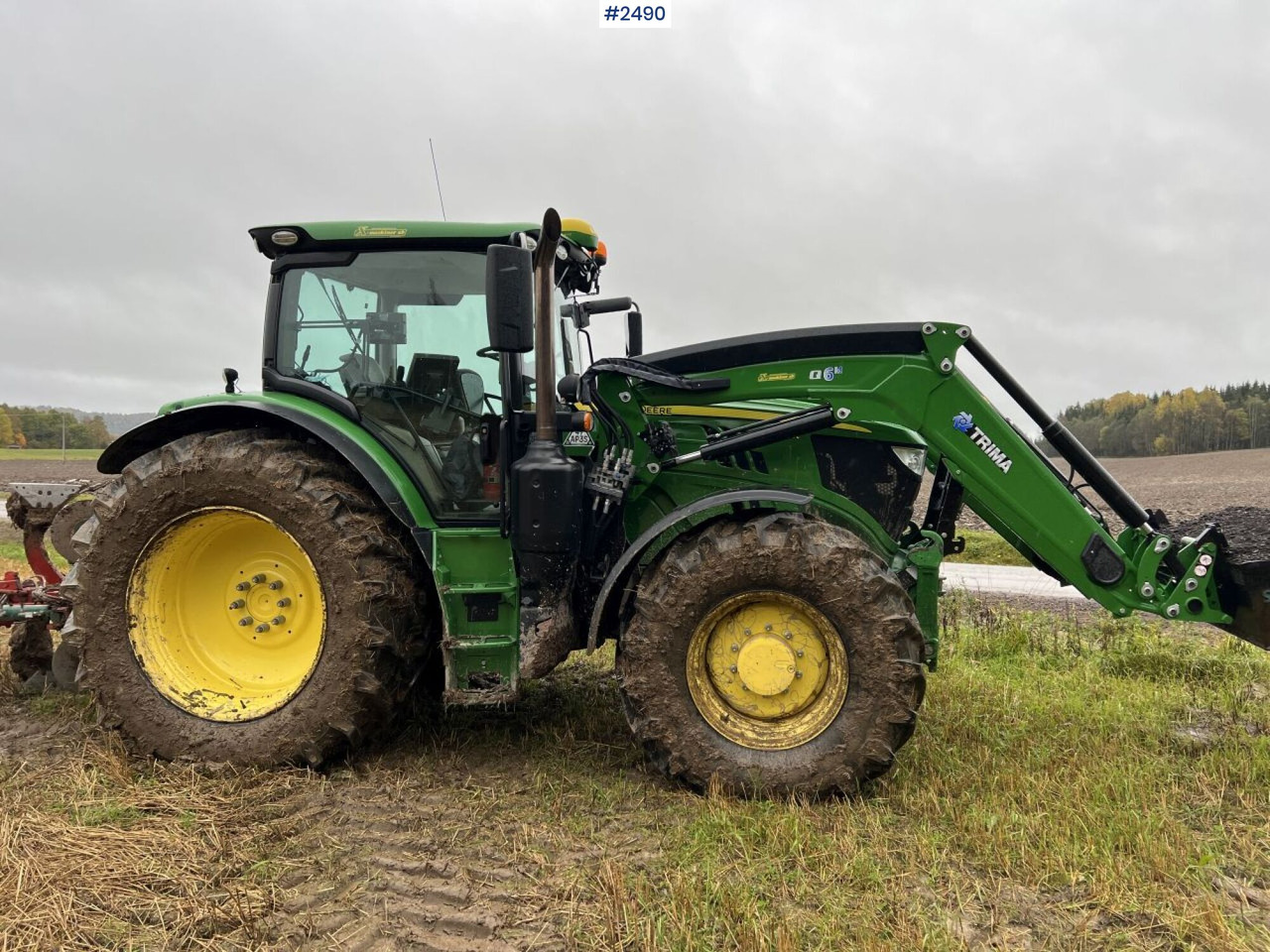 JOHN DEERE 6155R Agricultural tractor - Farm tractor: picture 3 JOHN DEERE 6155R Agricultural tractor - Farm tractor: picture 3