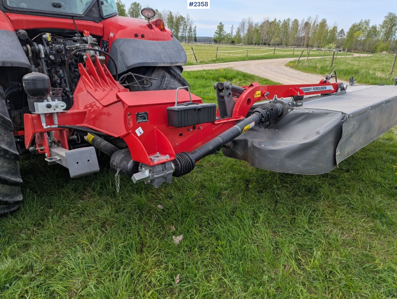 Mower, Massey Ferguson DM 367 TL-V - Hay and forage equipment: picture 4 Mower, Massey Ferguson DM 367 TL-V - Hay and forage equipment: picture 4