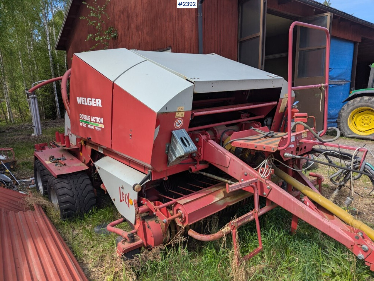 Round baler / Combination baler Welger double action 220 profi - Hay and forage equipment: picture 3 Round baler / Combination baler Welger double action 220 profi - Hay and forage equipment: picture 3