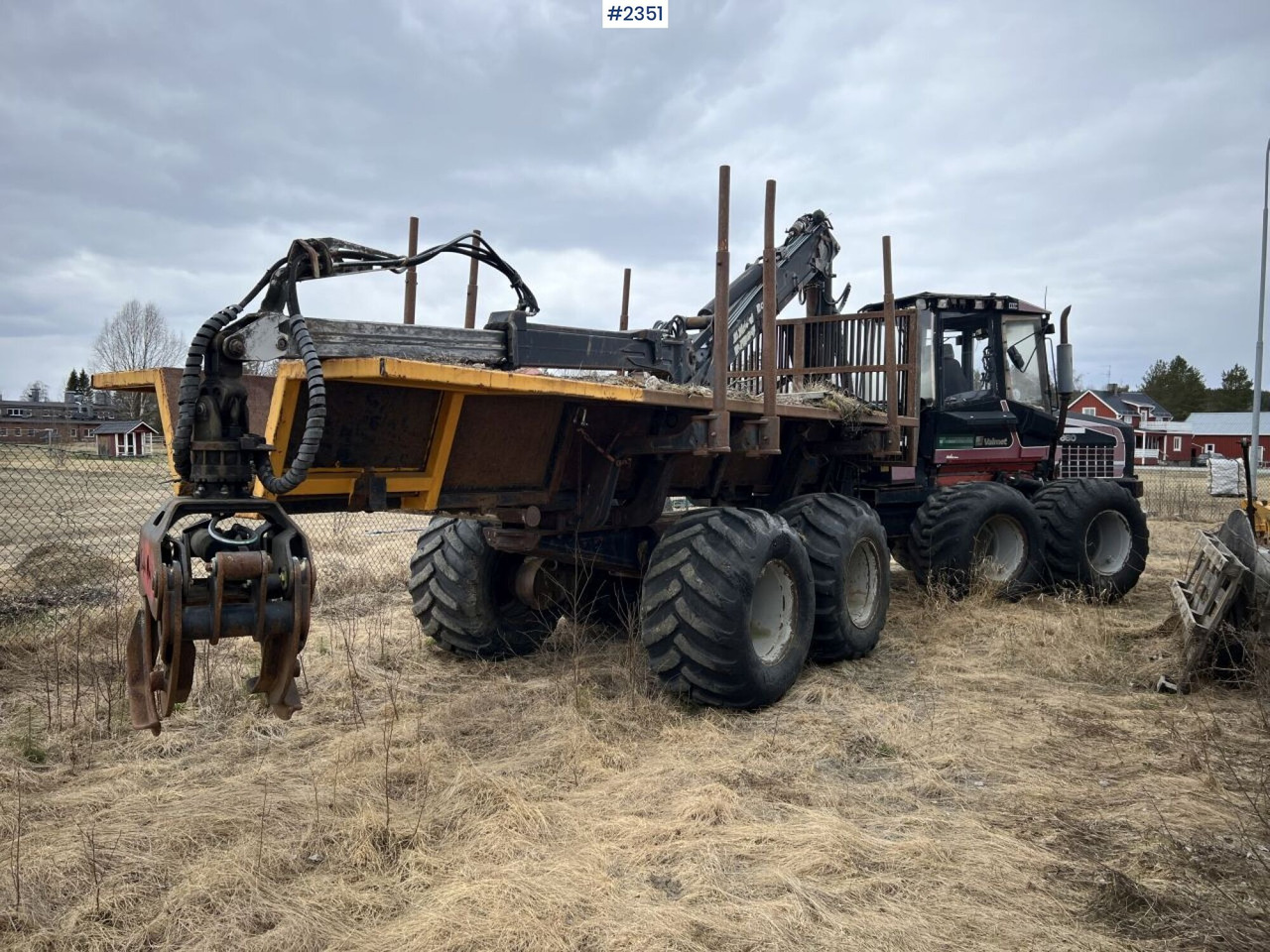 VALMET 860 FORWARDER - Forwarder: picture 3 VALMET 860 FORWARDER - Forwarder: picture 3